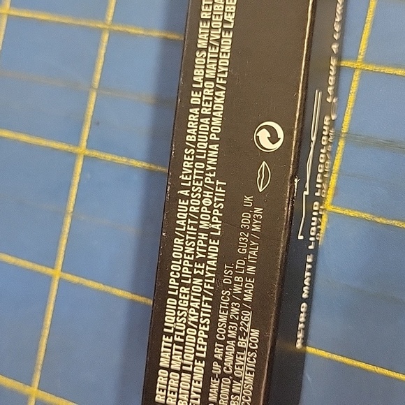 MAC Cosmetics Topped With Brandy Lipstick New In Box - Picture 2 of 4